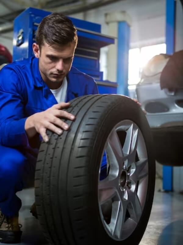 Tire service process